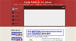 Desktop Screenshot of lpsschool.com